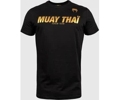 Marškinėliai Venum Muay Thai VT - juoda/auksinė