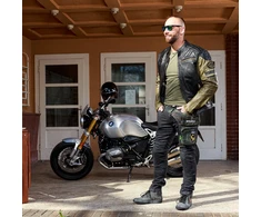 Vyriški motociklininkų džinsai W-TEC Leonard