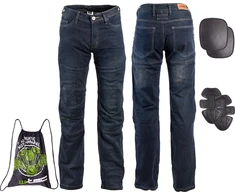 Vyriški moto džinsai W-TEC Pawted Dark