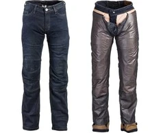 Vyriški moto džinsai W-TEC Pawted Dark