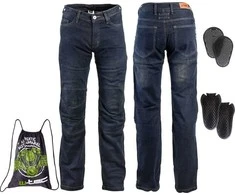 Vyriški moto džinsai W-TEC Pawted Dark