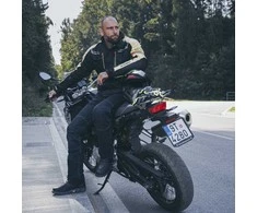 Vyriški moto džinsai W-TEC Pawted Dark