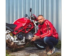 Vyriški motociklininko džinsai W-TEC Feeldy