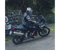 Vyriškos odinės moto pirštinės W-TEC Davili
