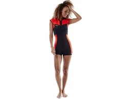 Wetsuit Jobe Sofia Shorty 2mm Women Fury Raudona- Jobe Size XS