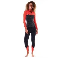 Wetsuit Top Jobe Verona 1.5mm Fury Raudona- Size XS