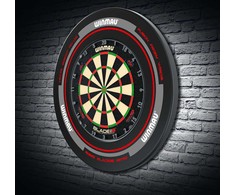 "Winmau Advance" smiginio lentos apvadas juodas/raudonas
