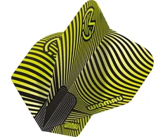 Winmau Prism Delta MvG strėlyčių plunksnos, žalia/juoda