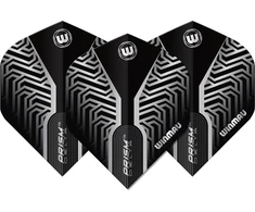 Winmau Prism Delta Premium Standard strėlių sparneliai, sidabriniai