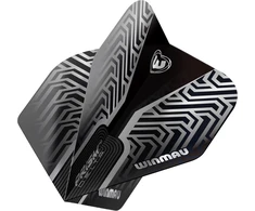 Winmau Prism Delta Premium Standard strėlių sparneliai, sidabriniai