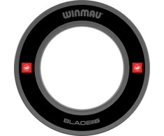 "Winmau Pro Line 1.0" smiginio lentos apvadas juodas