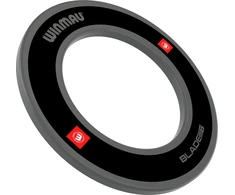 Winmau Pro Line 1.0 taikinio apsauginis žiedas, juodas