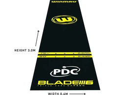 "Winmau Pro Zone Essential" PVC smiginio kilimėlis