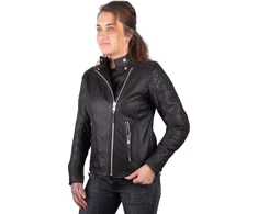 Women’s Leather Jacket W-TEC Mantura