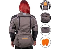 Women’s Touring Motorcycle Jacket W-TEC Smackton Lady