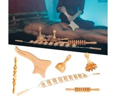 Wooden Full Body Massage Set inSPORTline Teriva Set