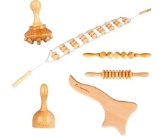 Wooden Full Body Massage Set inSPORTline Teriva Set