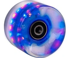 Worker Šviečiantis Penny Board ratukas 60 x 45 mm su ABEC 7 guoliais