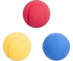 YATE Ball SOFT putų kamuoliukas 7 cm, geltonas