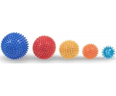 YATE Masažinis ežiukas Igel Ball su spygliais 6,3 cm oranžinis