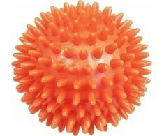 YATE Masažinis ežiukas Igel Ball su spygliais 6,3 cm oranžinis