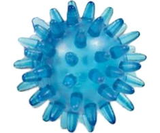 YATE Masažinis ežiukas Igel Ball su spygliais 5,0 cm šviesiai mėlynos spalvos