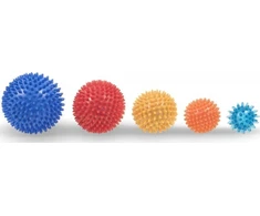 YATE masažinis kamuoliukas su spygliukais 6,3 cm oranžinis