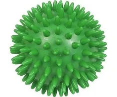 YATE Masažinis ežiukas Igel Ball su spygliais 7,8 cm žalias