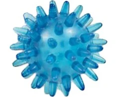 YATE Masažinis ežiukas Igel Ball su spygliais 5,0 cm šviesiai mėlynos spalvos