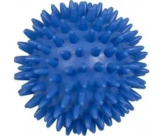 YATE Masažinis ežiukas Igel Ball su spygliais 7,8 cm mėlynos spalvos