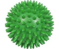 YATE Masažinis ežiukas Igel Ball su spygliais 7,8 cm žalias