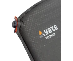 Savaime prisipučiantis kilimėlis YATE Trekker 3,8 pilkas