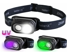 ZFISH Helionix UV žibintuvėlis ant galvos