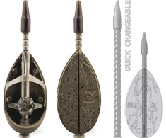 Šėryklių rinkinys ZFISH Method Feeder Feeda X 50,60 g + forma