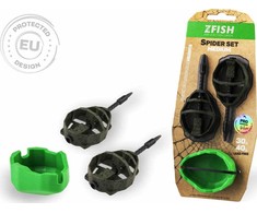 ZFISH Method Feeder Spider Medium Set 50,60g + pelėsis
