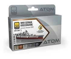 AMMO by MIG Jimenez AMMO MIG - ATOM Akrilinių dažų rinkinys WWII German Kriegsmarine, 20601