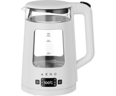 AENO Electric Virdulys EK6: 1850-2200W, 2L, Strix, Square-shaped body, Transparent lid, High Resistant Glass, LED-Illumination, Auto Power Off, Dry tank Protection