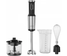 Aeno Hand Maišytuvas, 1200W in CB, Juodas, Tiger Teeth Cutter, Whisk, virtuvinis kombainas, Cup