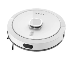 Dulkių siurblys - robotas Aeno RC4S su auotomatine dulkių išsiurbimo stotele, Baltos spalvos