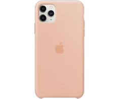 Apple iPhone 11 Pro Max Silikoninis dėklas - Grapefruit