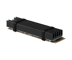 AXAGON CLR-M2L10 passive - M.2 SSD, 80mm SSD, ALU body, silicone thermal pads, height 10mm