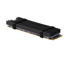 AXAGON CLR-M2L6 passive - M.2 SSD, 80mm SSD, ALU body, silicone thermal pads, height 6mm