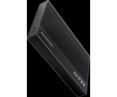 AXAGON EE25-GTR USB-C 3.2 Gen 2 - SATA 6G, 2.5" External RIBBED box Juodas