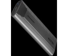 AXAGON EEM2-GTS2 USB-C 3.2 Gen 2 - M.2 NVMe / SATA SSD THIN SCREWLESS 30-80mm ALU box