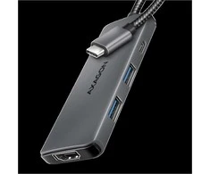 AXAGON HMC-5H8K USB 5Gbps šakotuvas, 2x USB-A, USB-C, HDMI 8k/30Hz, PD 100W,