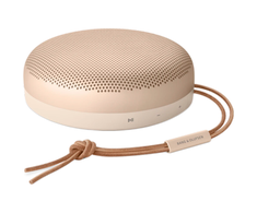 Bang &amp; Olufsen Beosound A1 2nd Gen Nešiojama belaidė Bluetooth kolonėlė su balso asistentu, Gold Tone spalvos