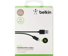 BELKIN CABLE USBA/USBMICROB 2M Juodas