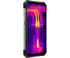 Blackview Rugged BL8800 Dual 5G Pro 6.58" FHD+IPS 1080x2408 8GB/128GB, MT6833V Octa-core 2.2GHz, 16MP Front/5MP+50MP Back Camera FLIR thermal camera Baterija 8380mAh Type-C Android 11 Fingerprint Dual SIM SD card slot NFC NO Charger MIL-STD-810H Juodas