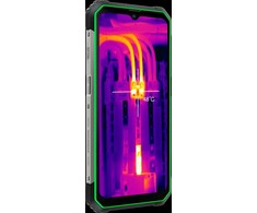 Blackview Rugged BL8800 Dual 5G Pro 6.58" FHD+IPS 1080x2408 8GB/128GB, MT6833V Octa-core 2.2GHz, 16MP Front/5MP+50MP Back Camera FLIR thermal camera Baterija 8380mAh Type-C Android 11 Fingerprint Dual SIM NFC NO Charger MIL-STD-810H Žalias