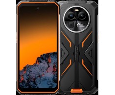 Blackview Rugged BV8100 6,5 colio FHD+ IPS 1080*2400 120Hz Gorilla Glass 5, MT6789 8/256GB 32MP; Galinis 50MP/13MP/VGA 8800mAh, 45W greitas įkrovimas NFC, IP68 &amp; IP69K &amp; MIL-STD-810H, Android 14 Oranžinis
